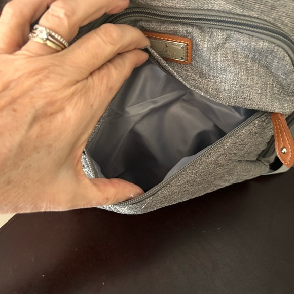 BabbleRoo Waterproof Diaper Bag Backpack Baby Essentials Travel Tote EUC - Picture 8 of 16